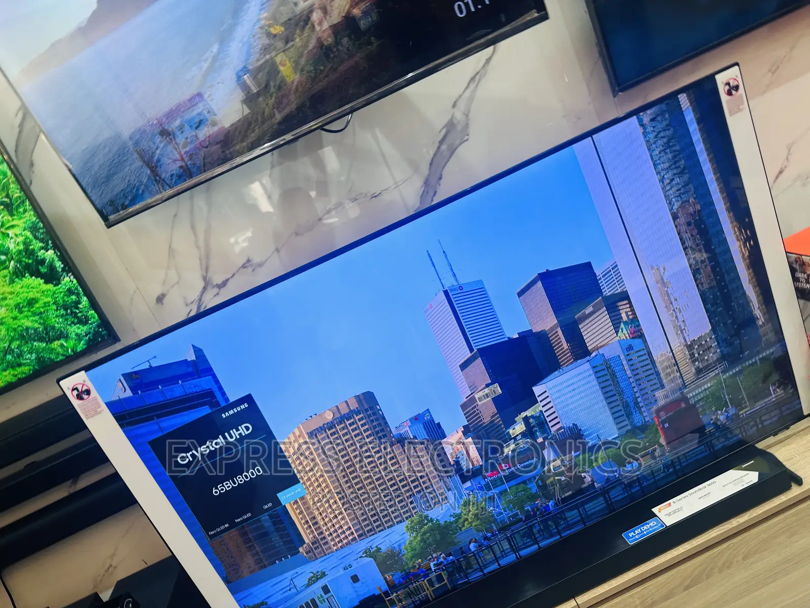 Bluetooth Streaming Uhd Smart Samsung 65”Cu7000