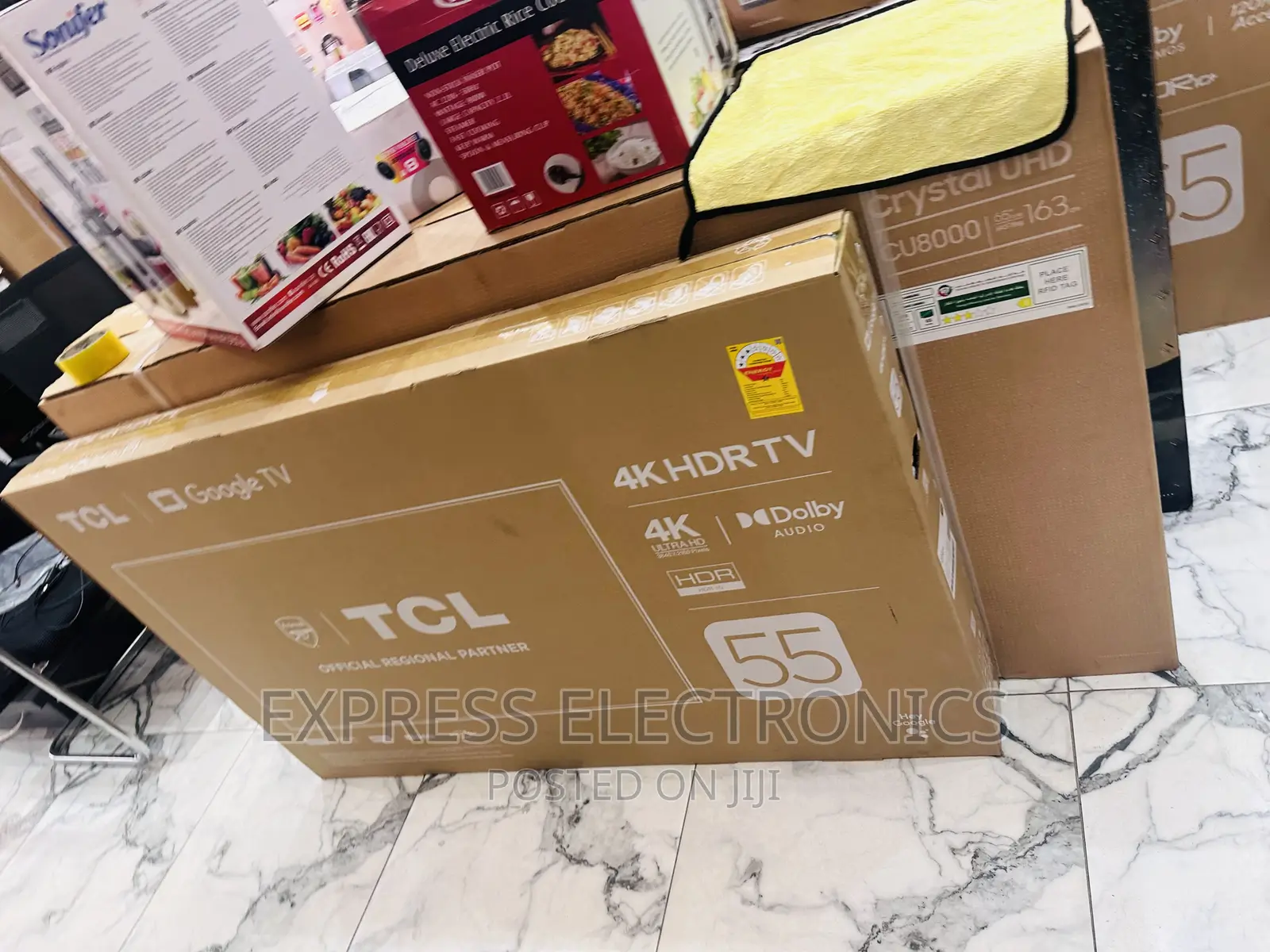 High Quality Sleek Slim UHD Smart TCL 55”P635