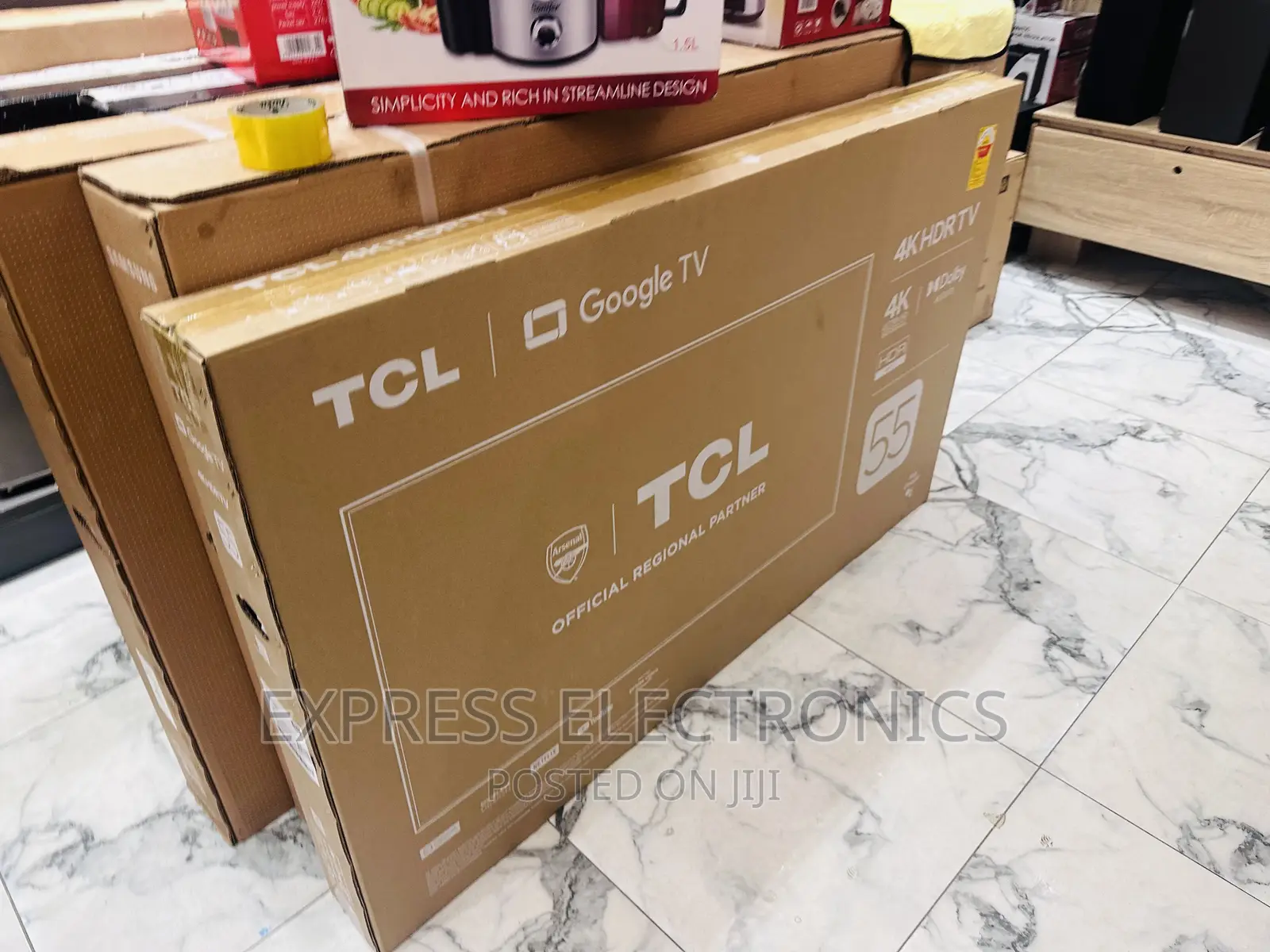 Clear Android Smart View Uhd Smart TCL 55”P634