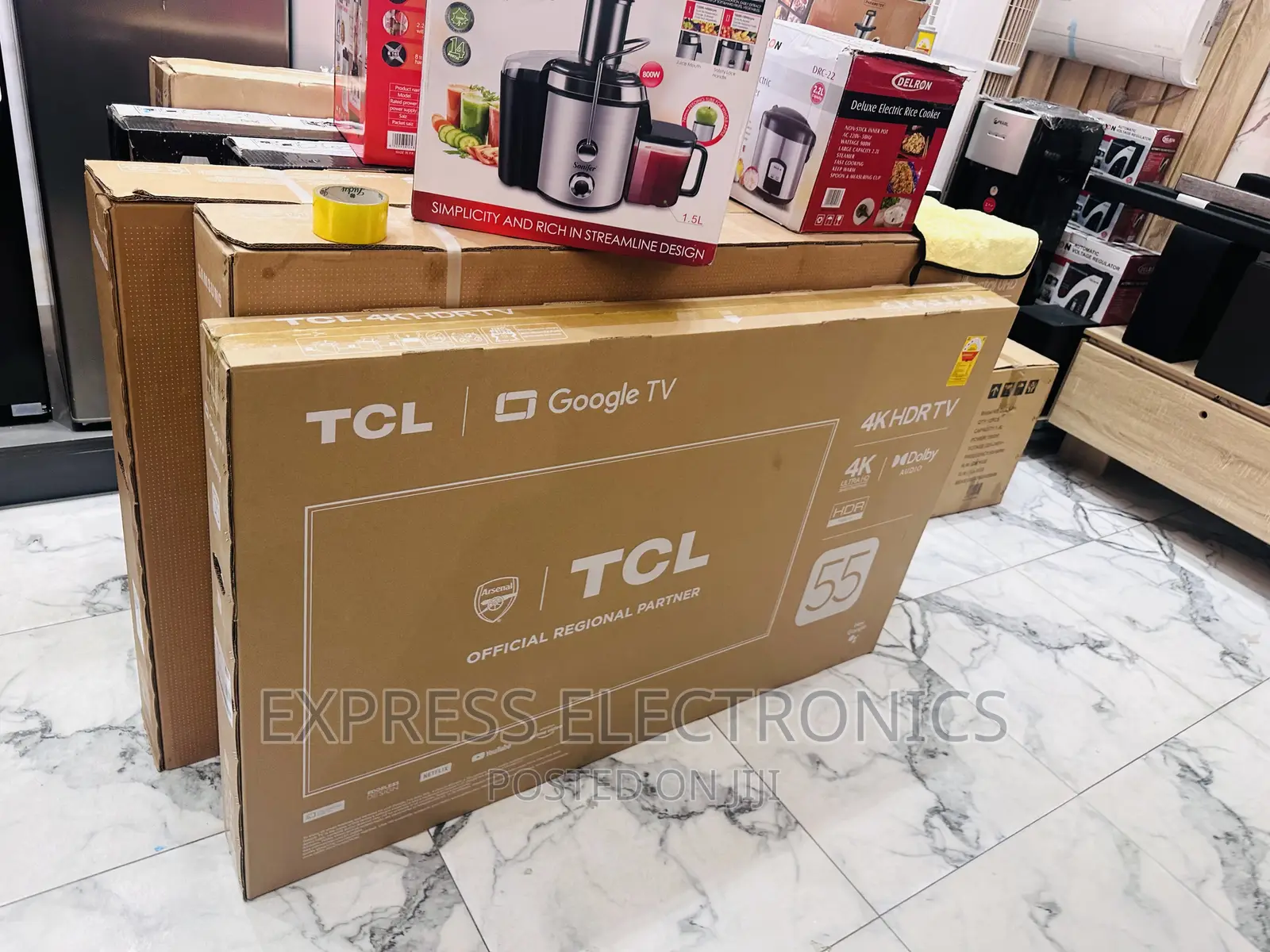 Clear Android Smart View Uhd Smart TCL 55”P634