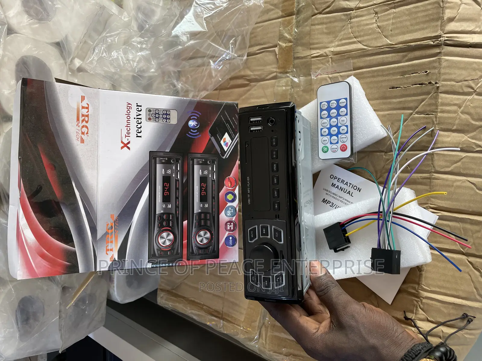 Original Single Face Car Tape (FM L, Bluetooth, Pen Drive )