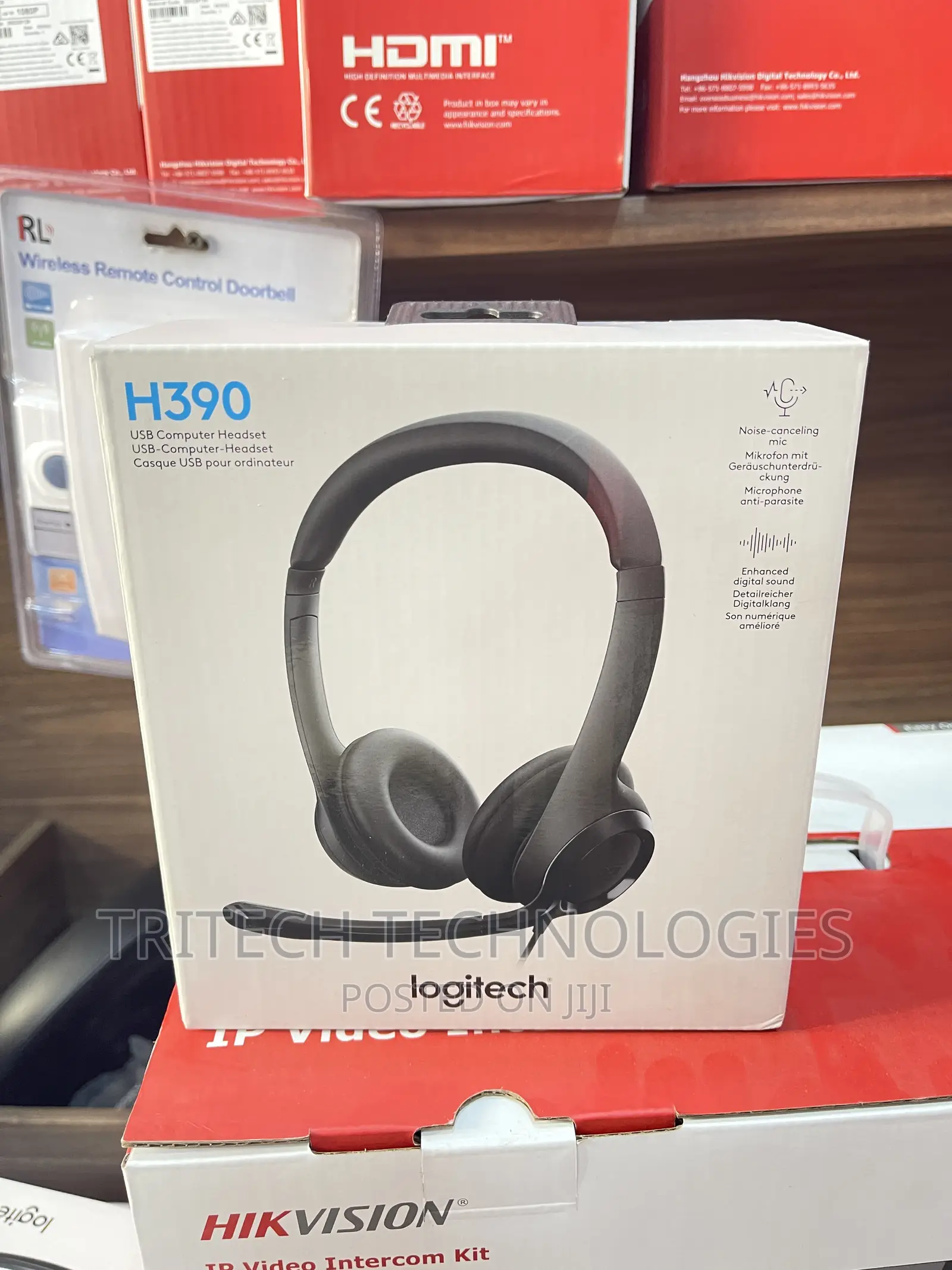 Logitech H390 Usb Headset With Noise-Cancelling Mic