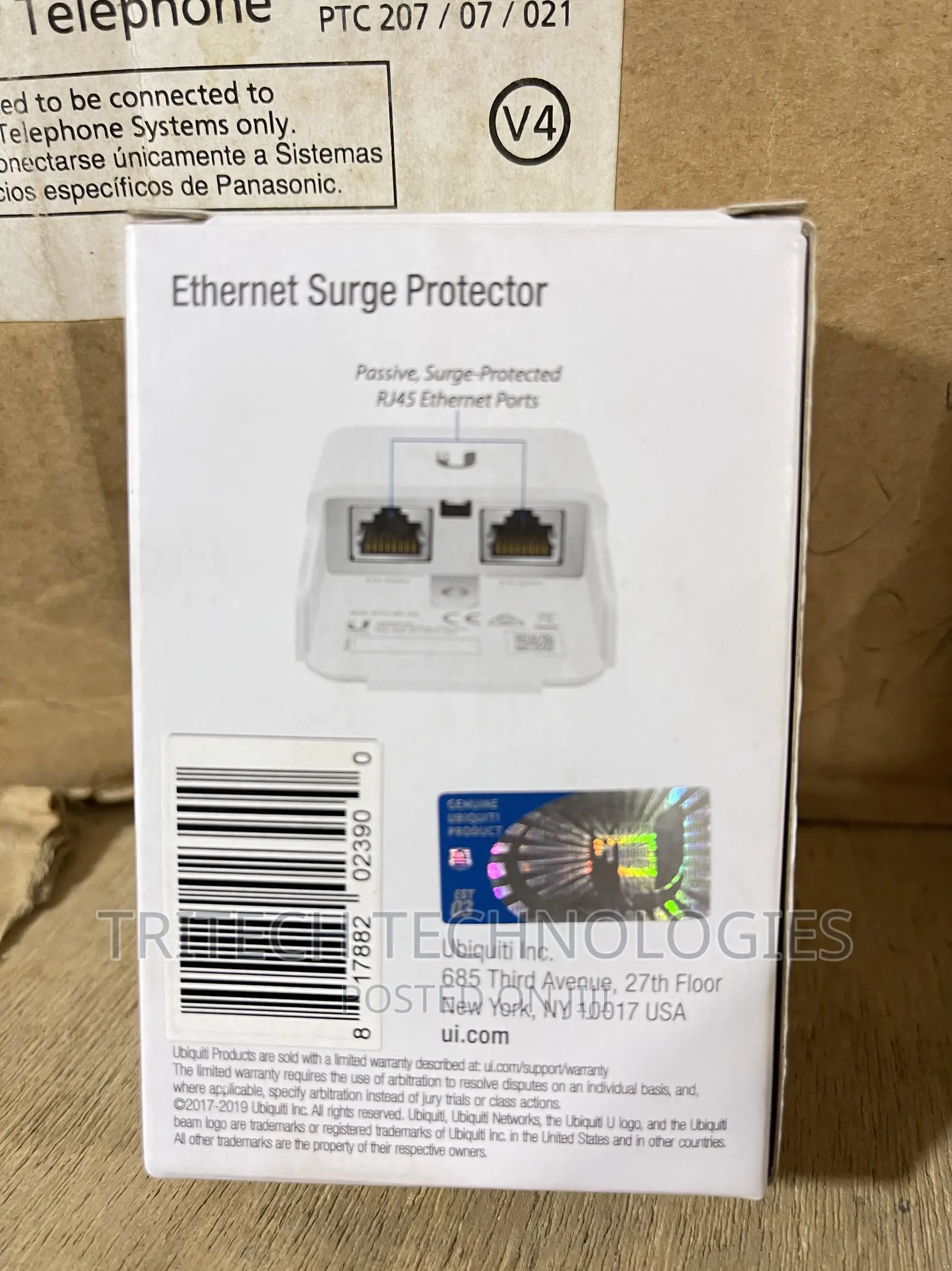 Ubiquiti Ethernet Surge Protector Gen2 (ETH-SP-G2)