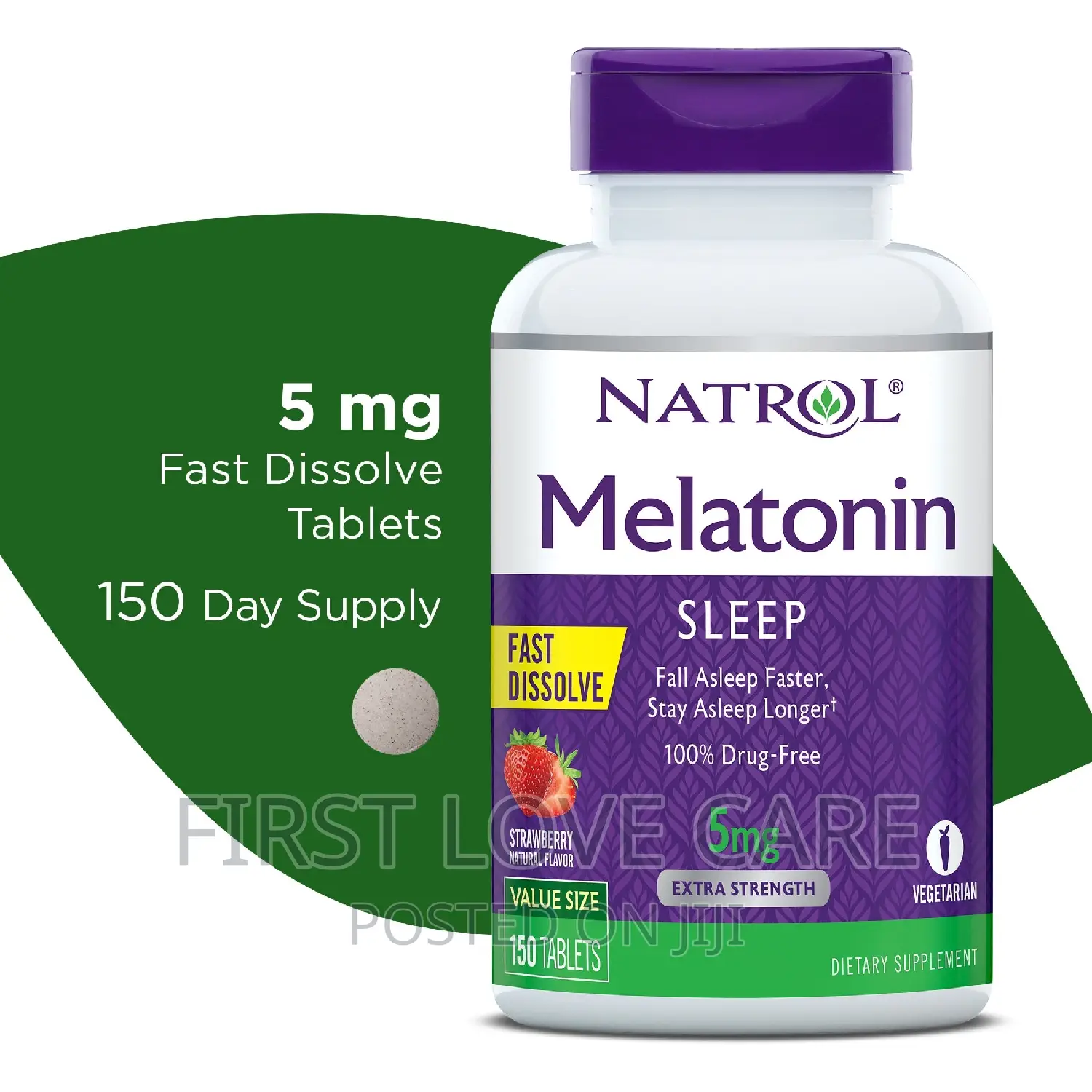 Natrol Melatonin Sleep 10mg Quick Dissolves in in Mouth 100 Tablet