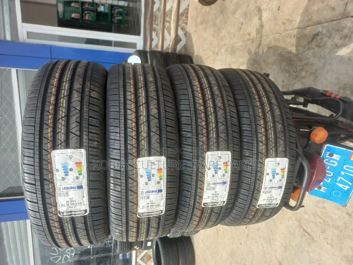 Original Continental 245/60r18 Tyres Available
