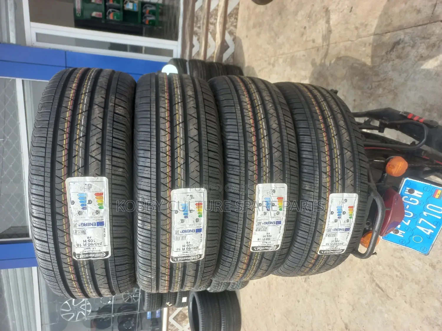 Original Continental 245/60r18 Tyres Available