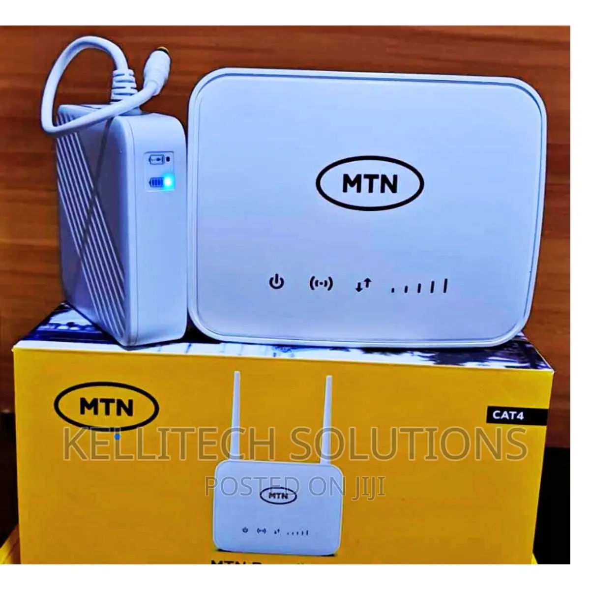 MTN Wifi Router With Free Power Bank