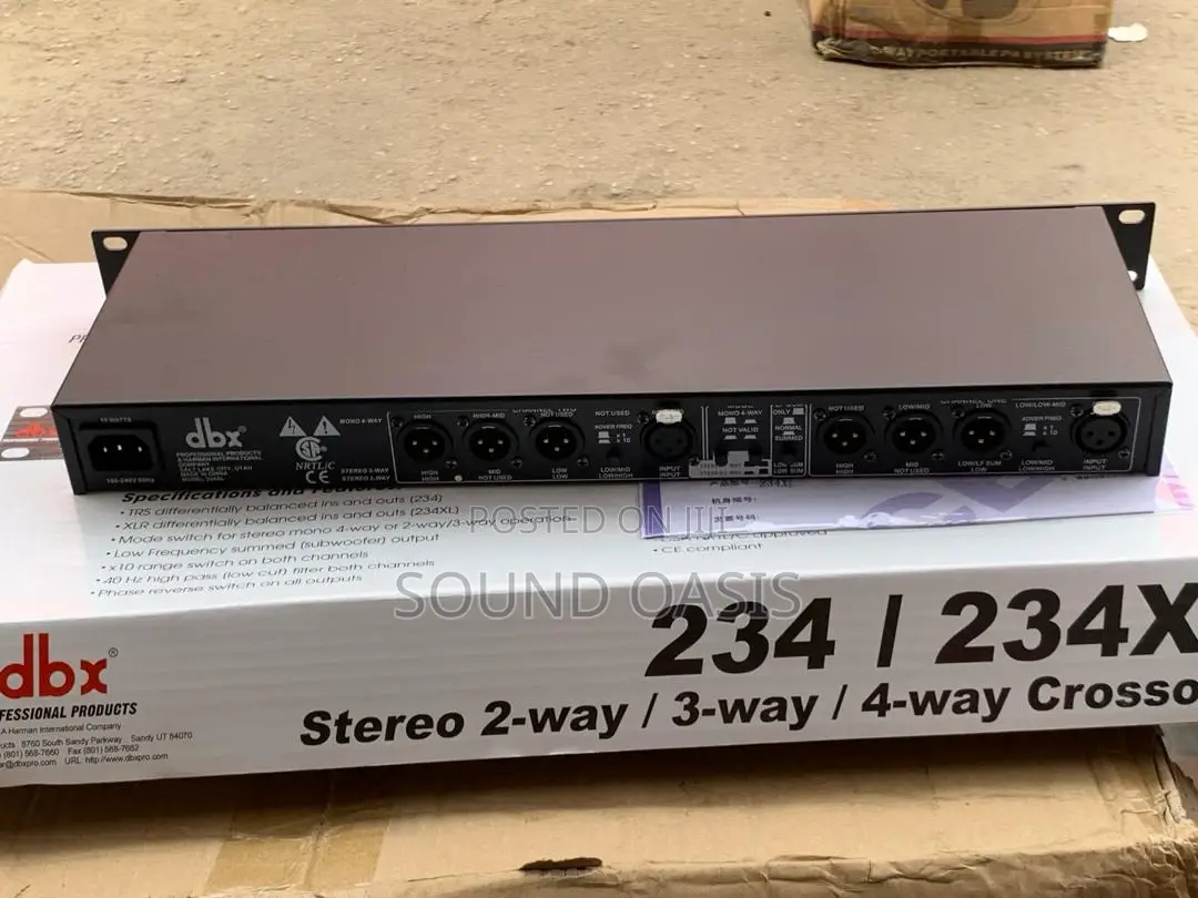 DBX 234/234xl Stereo Crossover