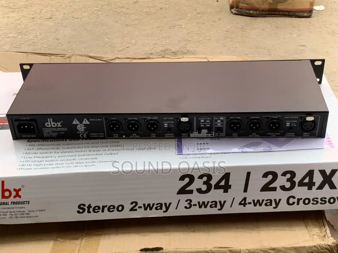 DBX 234/234xl Stereo Crossover