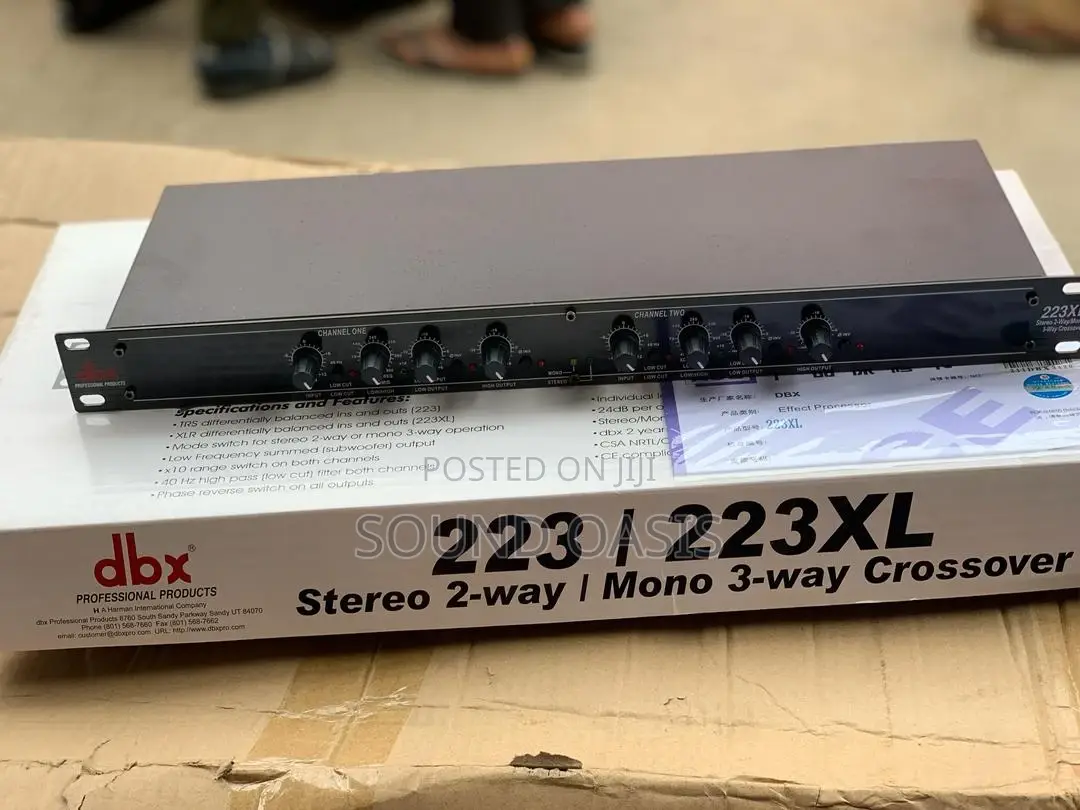 DBX 223XL Stereo/Mono Crossover