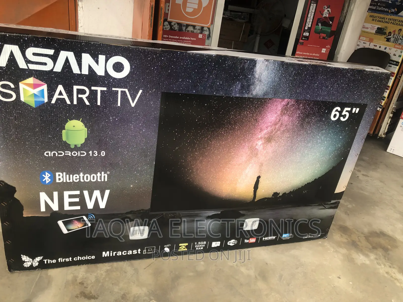 Asano 65 Inch Smart Und Tv