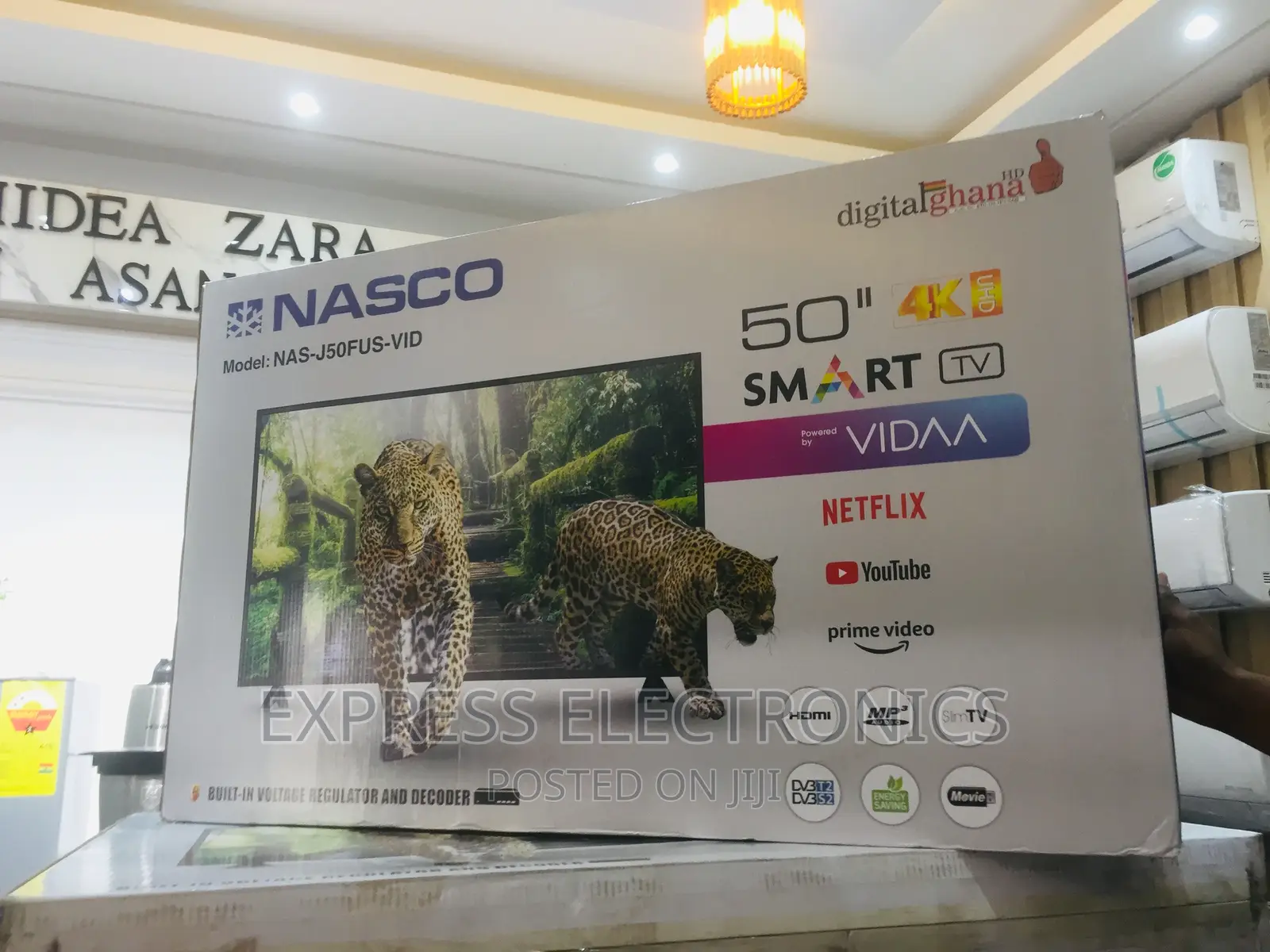 Very Cool Price Nasco Tv UHD Smart Glossy 50”Android