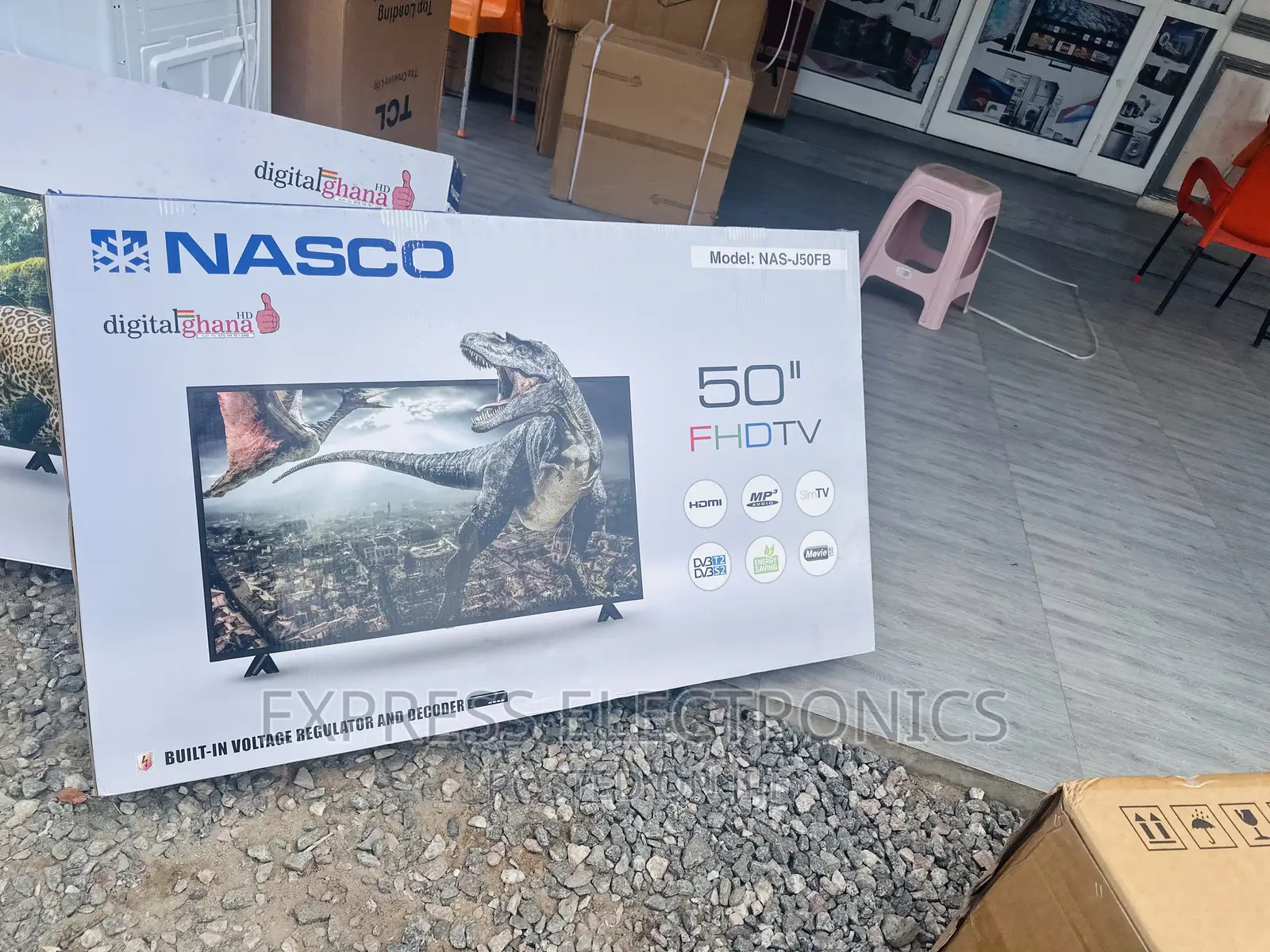 Nasco 50”FHD Satellite Digital Tv  Call and Order For
