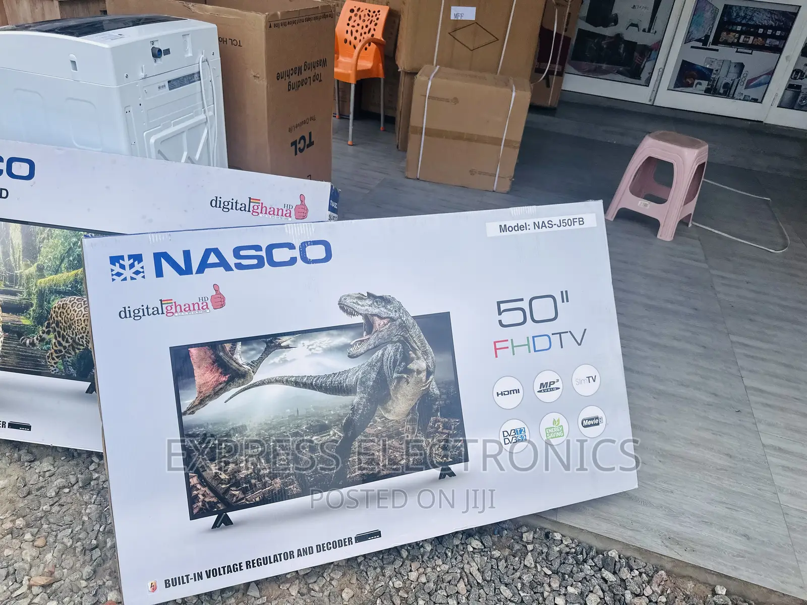 Nasco 50”Text Us for Tv FHD Satellite 