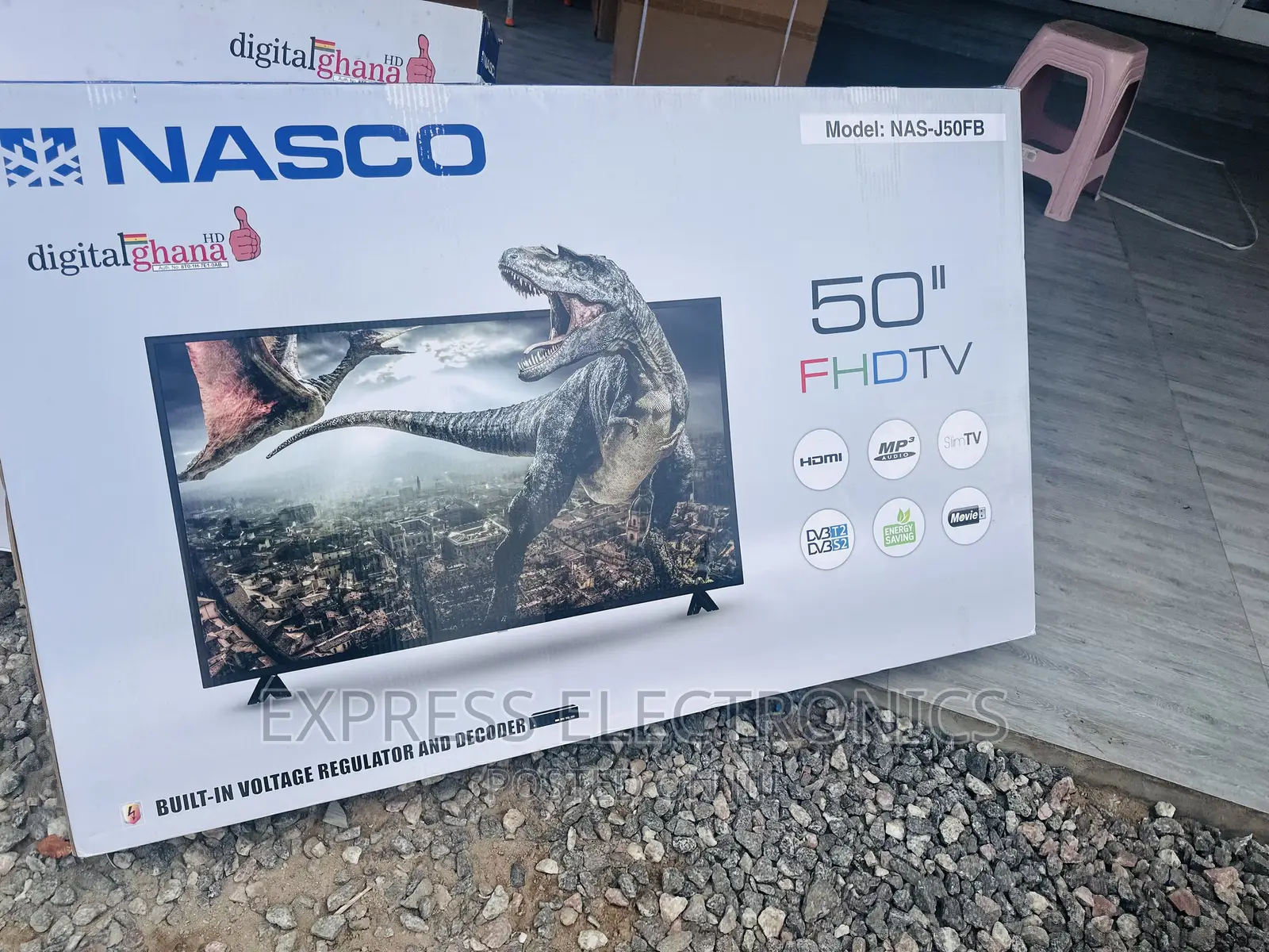 Intelligent Design Sleek Nasco 50”FHD Tv 