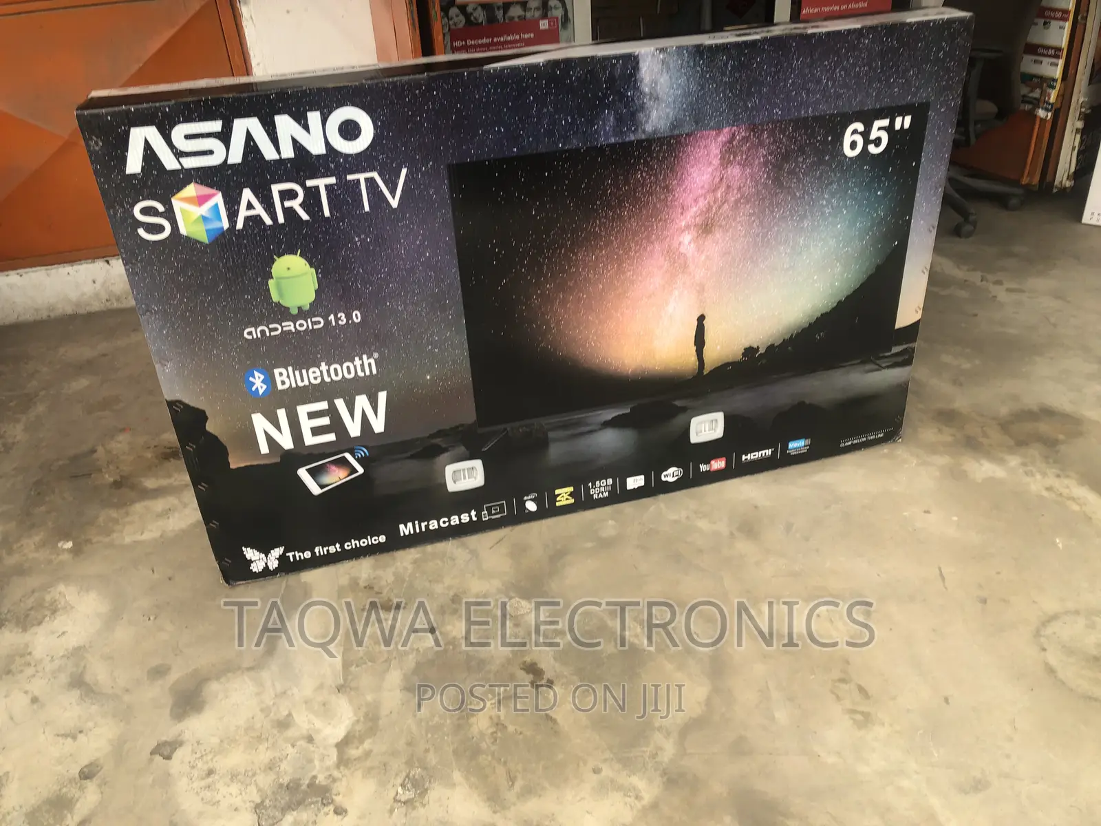 Android 65inch Asano Smart Tv