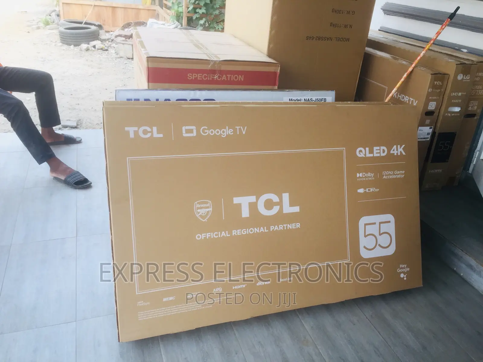TCL Very Cool 55”C645 QLED UHD Smart Android