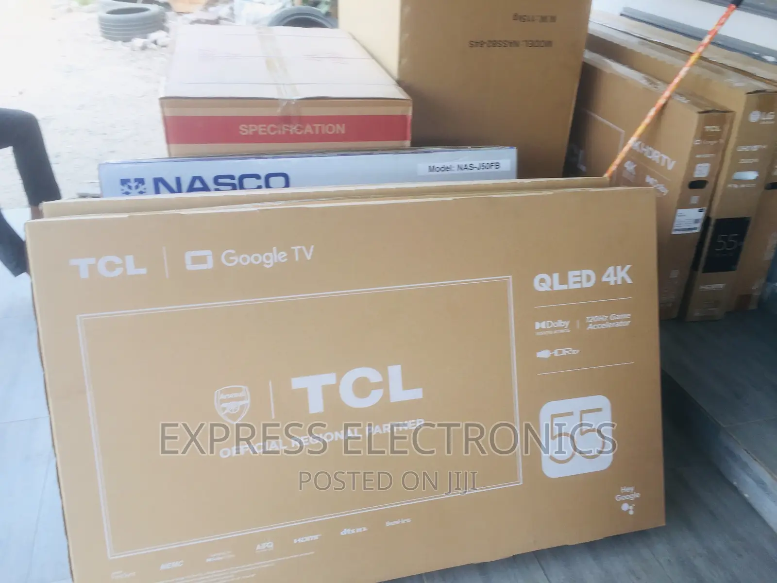 Deal on TCL QLED UHD Smart Glossy 55”C646