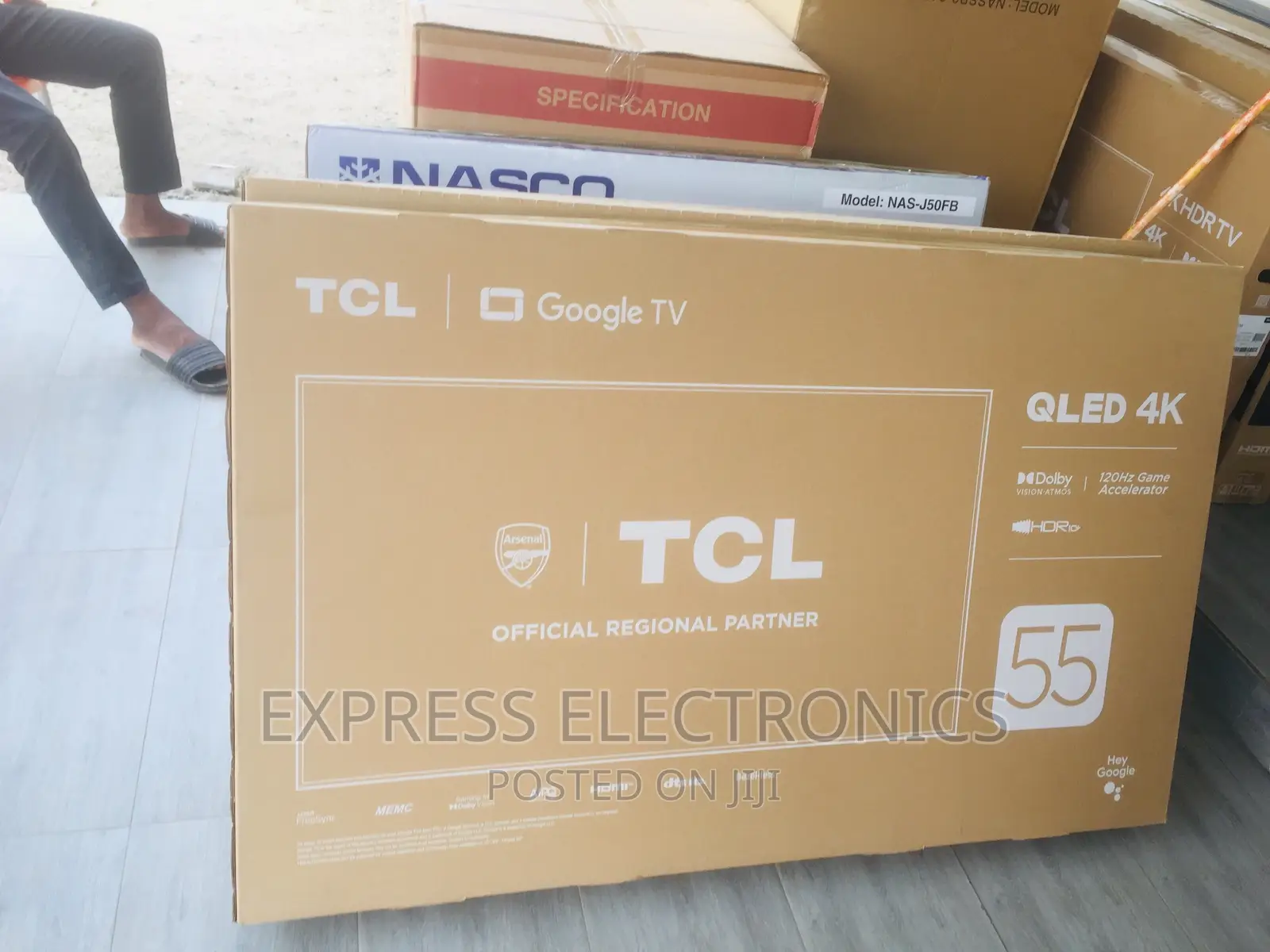 Deal on TCL QLED UHD Smart Glossy 55”C646