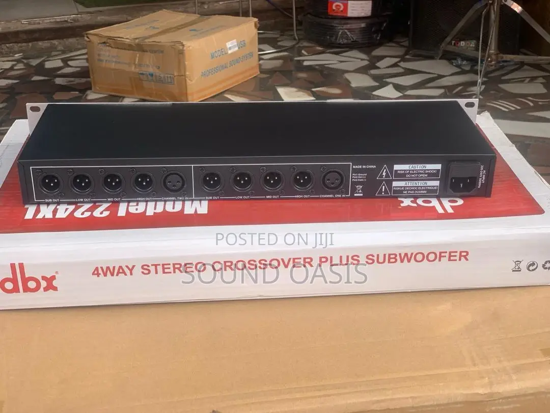 DBX 224xl 4way Stereo Crossover PLUS Subwoofer
