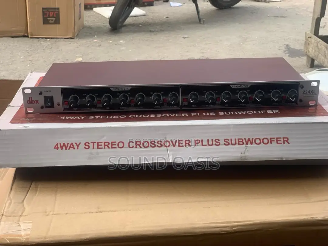 DBX 224xl 4way Stereo Crossover PLUS Subwoofer