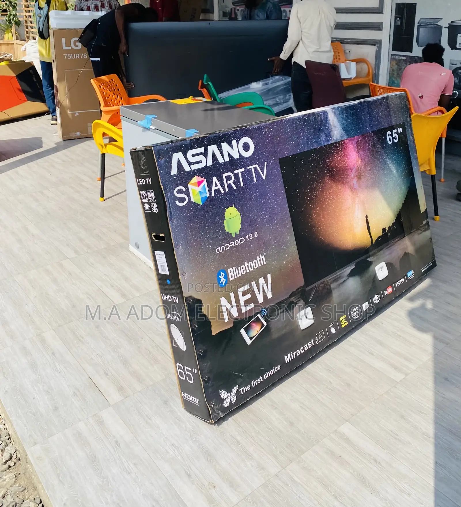 Well Design Asano 65 Inch Smart Bluetooth Led Tv 