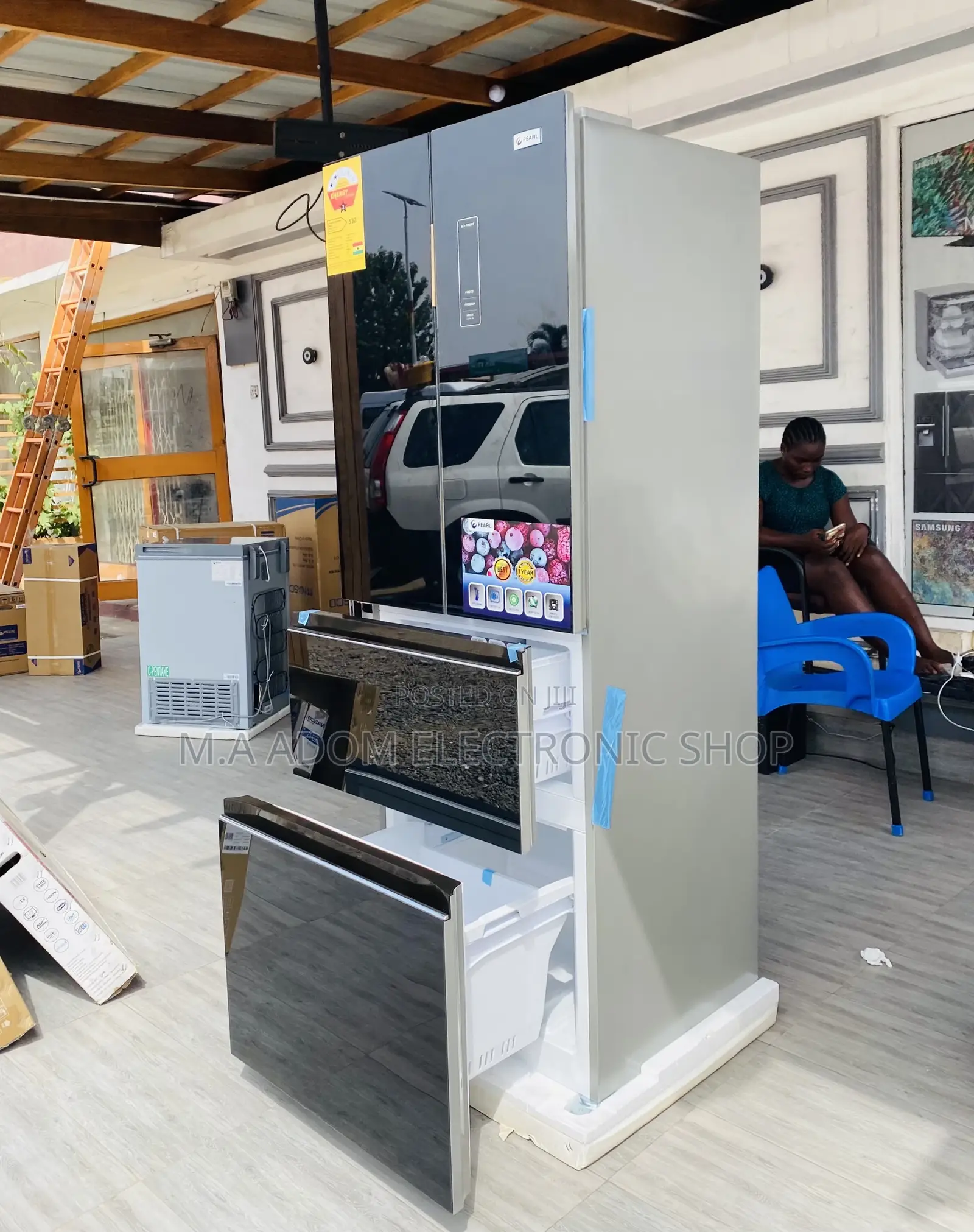 Purchase Quality Pearl 400ltr French Door Fridge(PF-470bg).