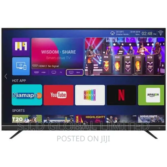 Nasco 55′′ Uhd Smart Vidaa LED TV [Nas-J55fus-Vid]