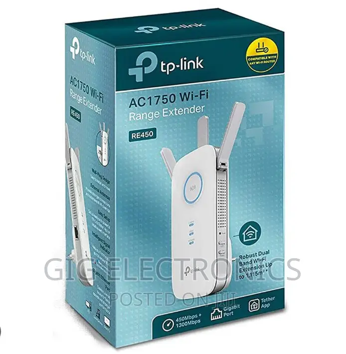 TP-LINK AC1750 Dual Band Wi-Fi Range Extender