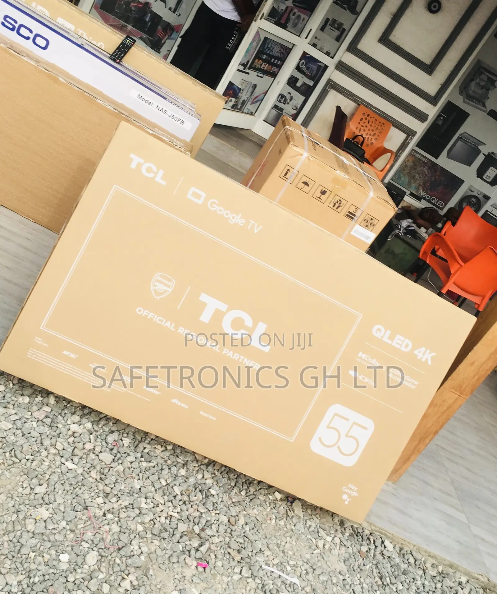 TCL Pearl HDR 55 Inches Glossy Qled C635 Electric Smart