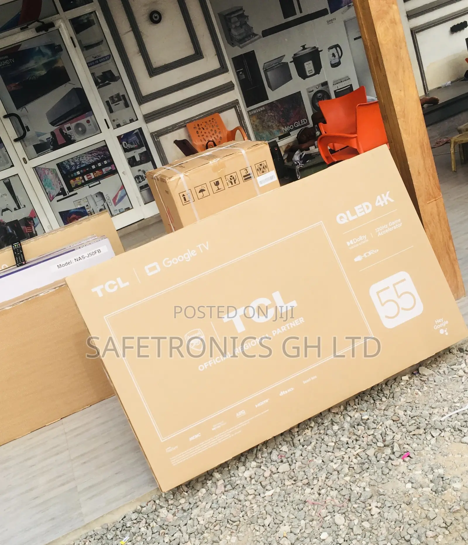 C635 TCL Black Electric Smart Glossy Qled 55 Inches HDR