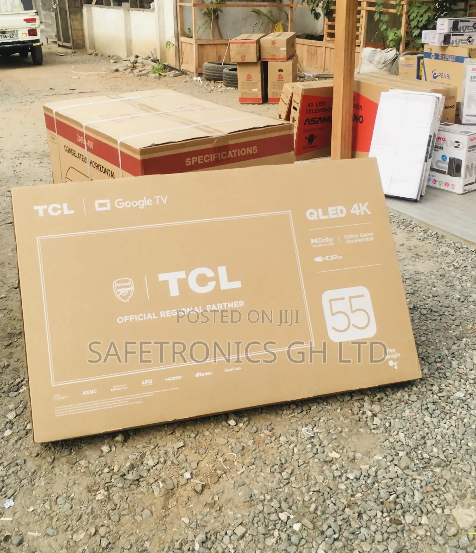 55 Inches Glossy Qled C635 TCL HDR Smart Black Electric