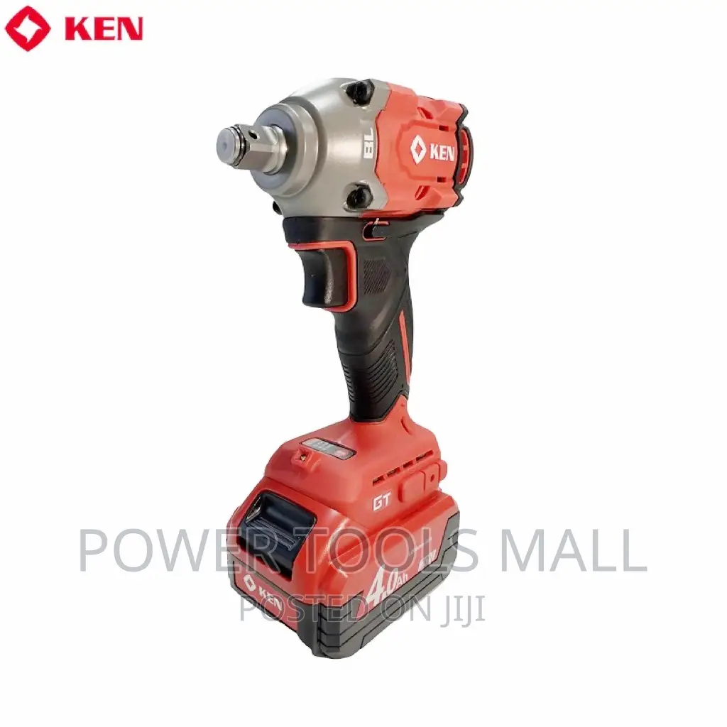 KEN Cordless Impact Wrench Brushless 20v 1/2” 500nm