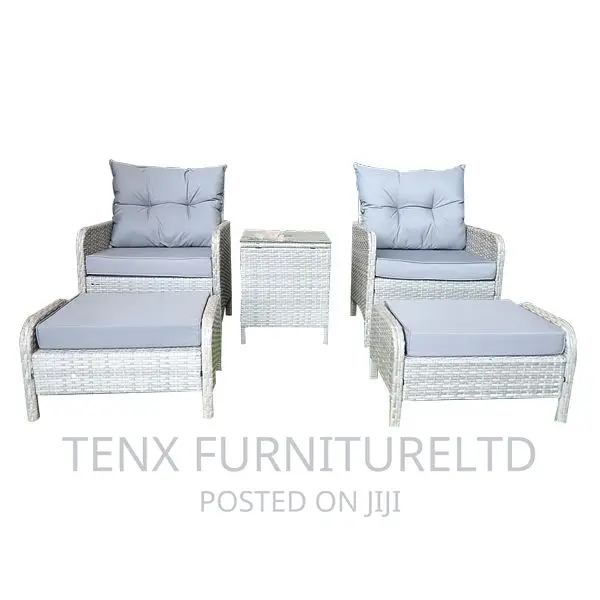 Outdoor /Indoor Chair+Otoman With Table