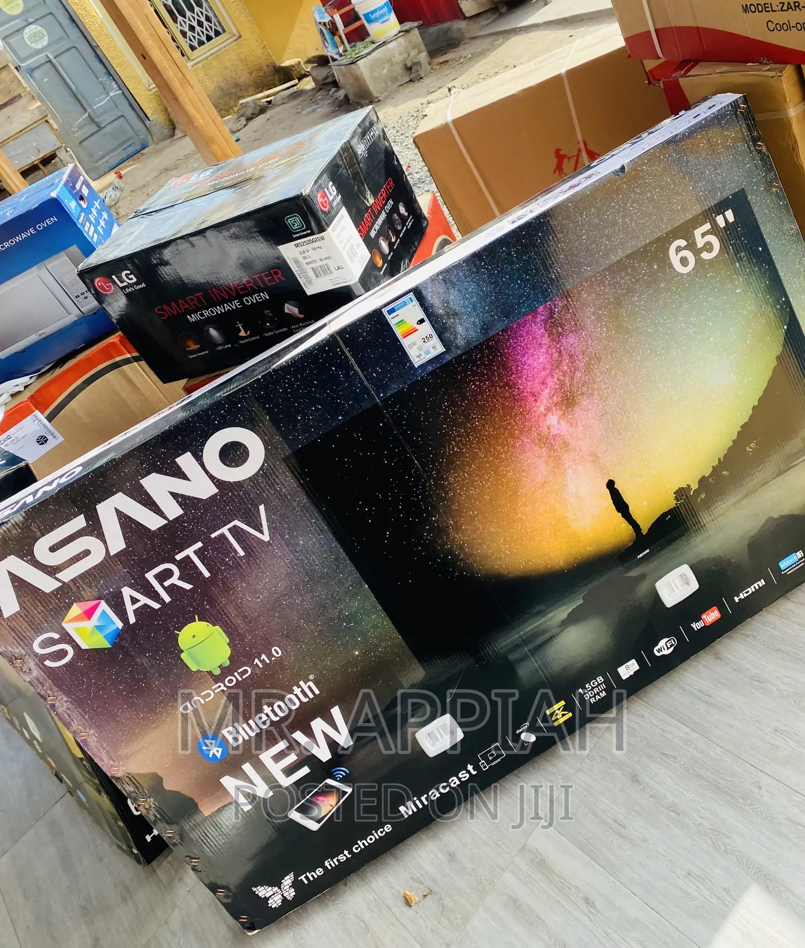 Latest and Affordable Asano 65 Inch Uhd Smart Tv.