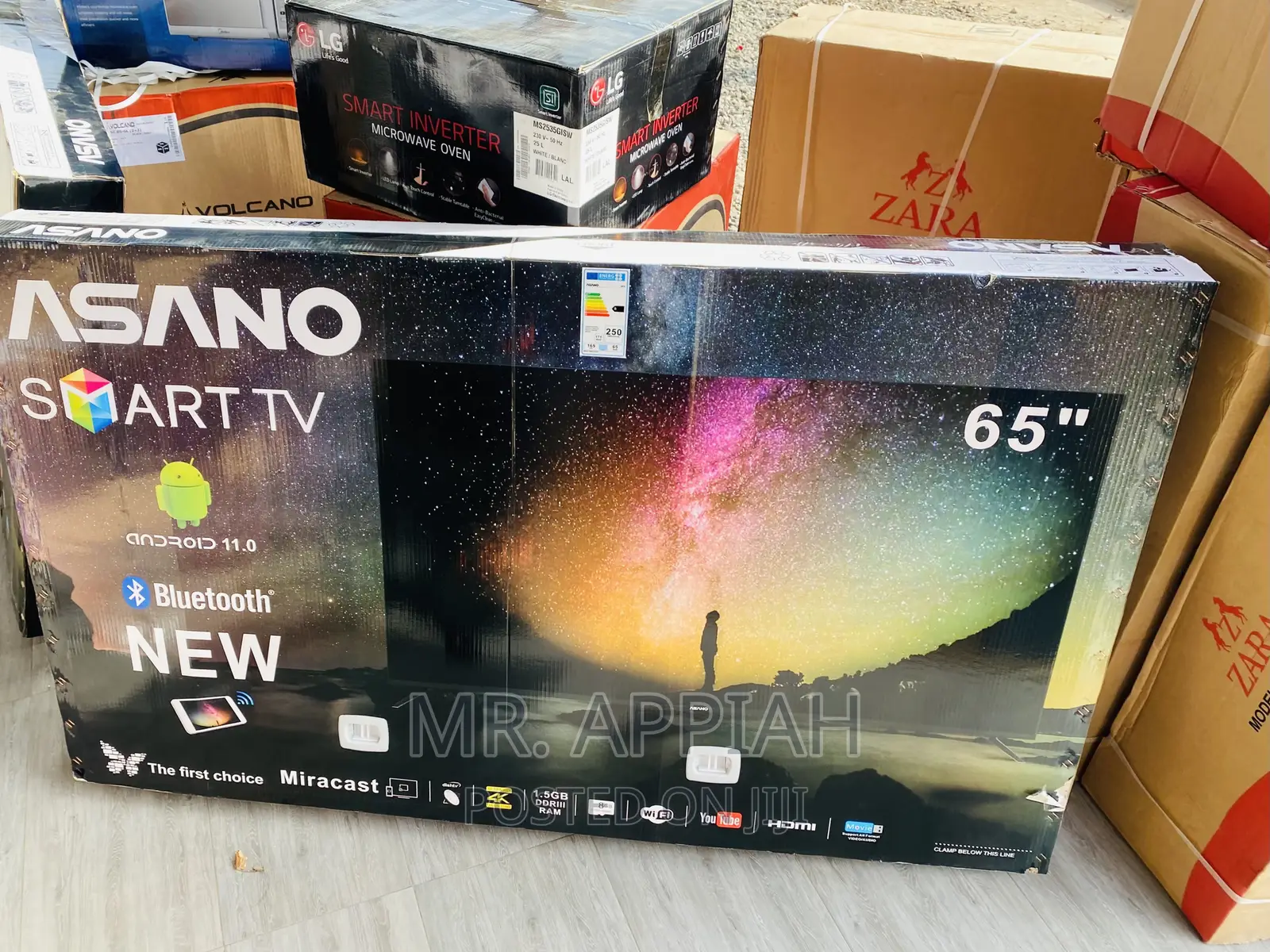 Latest and Affordable Asano 65 Inch Uhd Smart Tv.