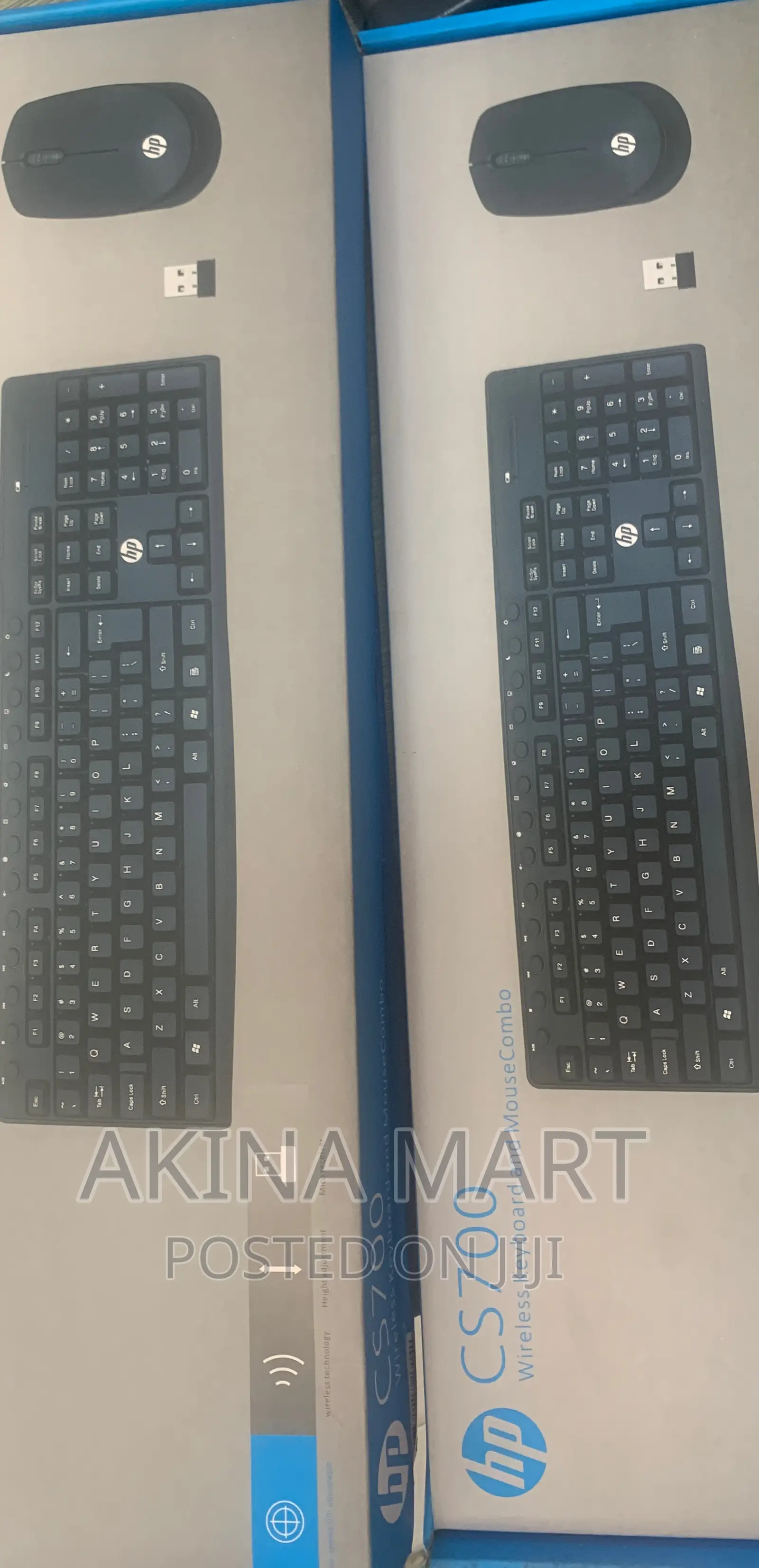 Hp Wireless Keyboard and Mouse Combo Cs700