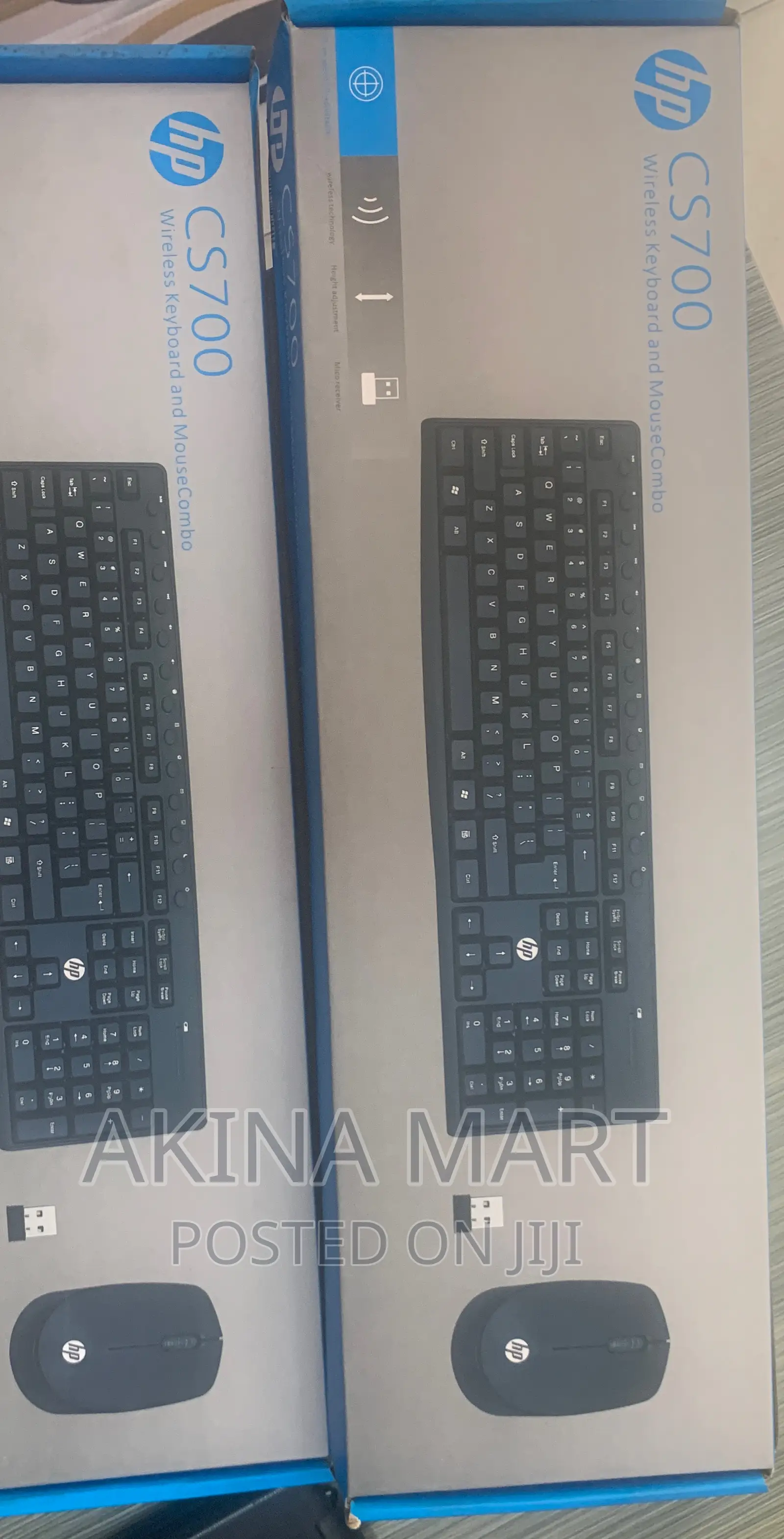 Hp Wireless Keyboard and Mouse Combo Cs700