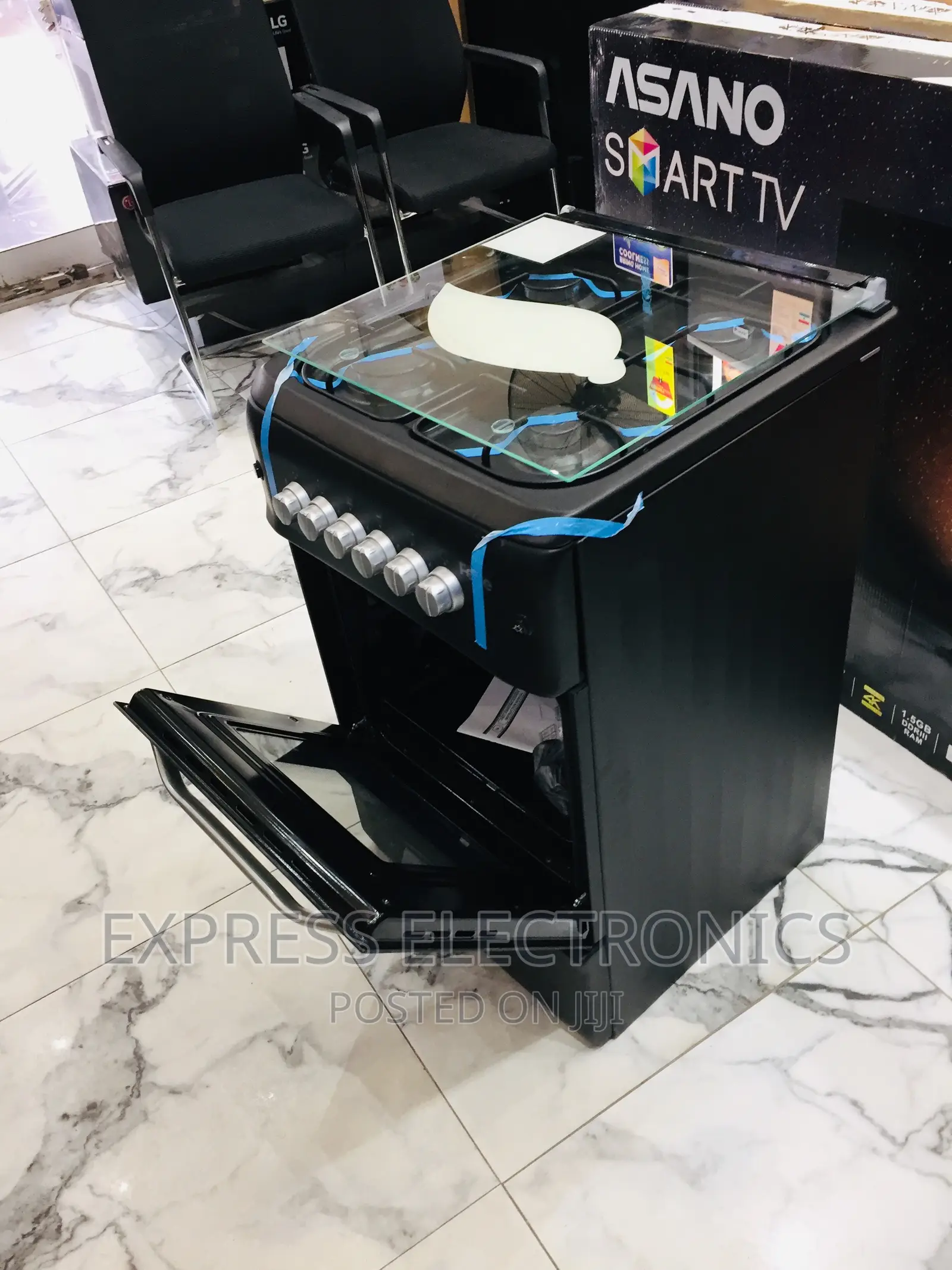Purchase the Best Gas Cooker Oven Grill 4burner 50/55