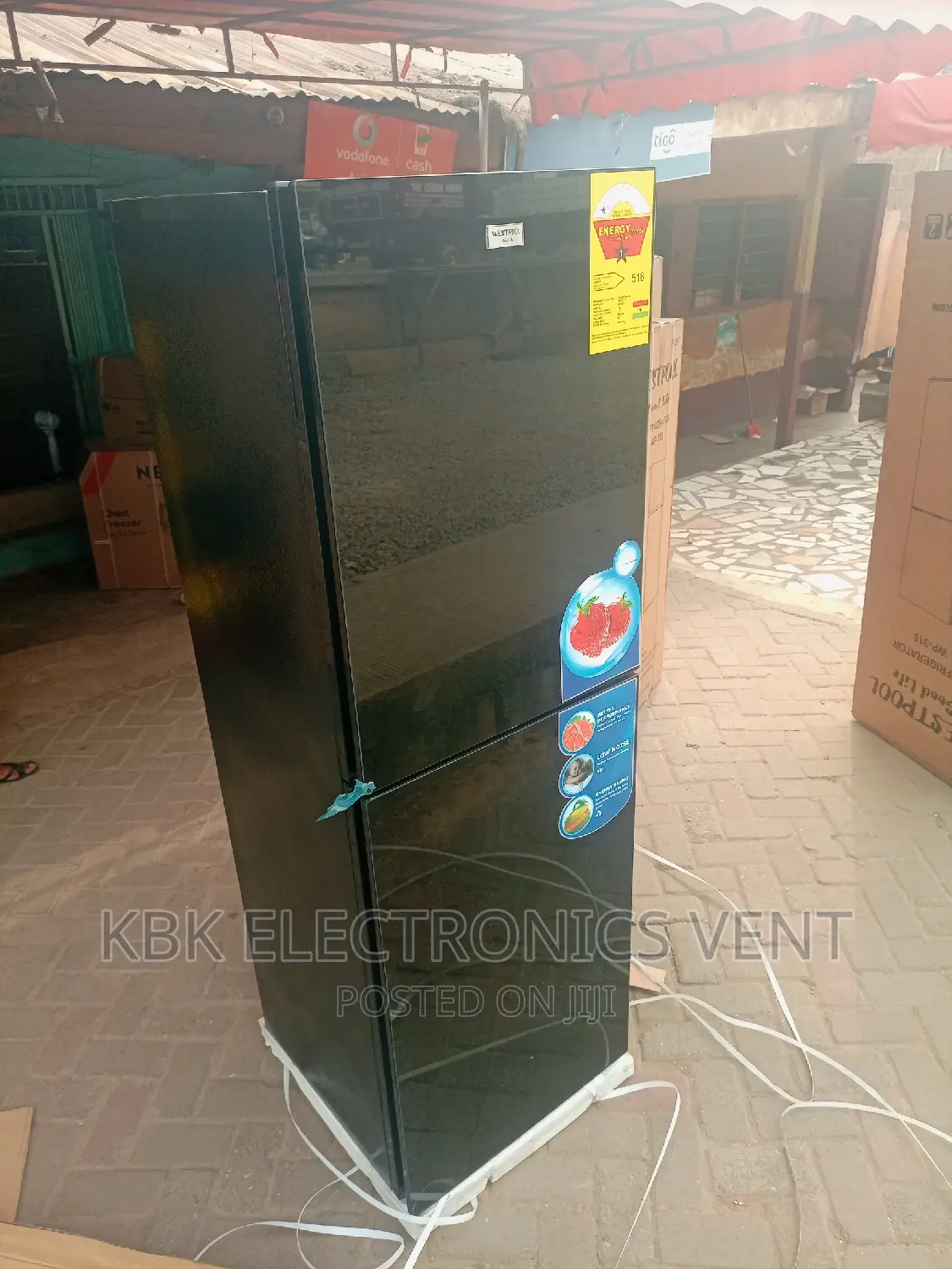 Westpool 242ltr Premium Mirror Double Door Refrigerator