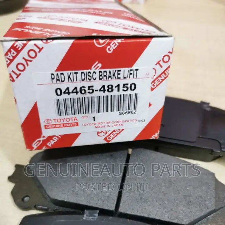 OEM Genuine Toyota 2008-2013 Highlander Front Brake Pads.