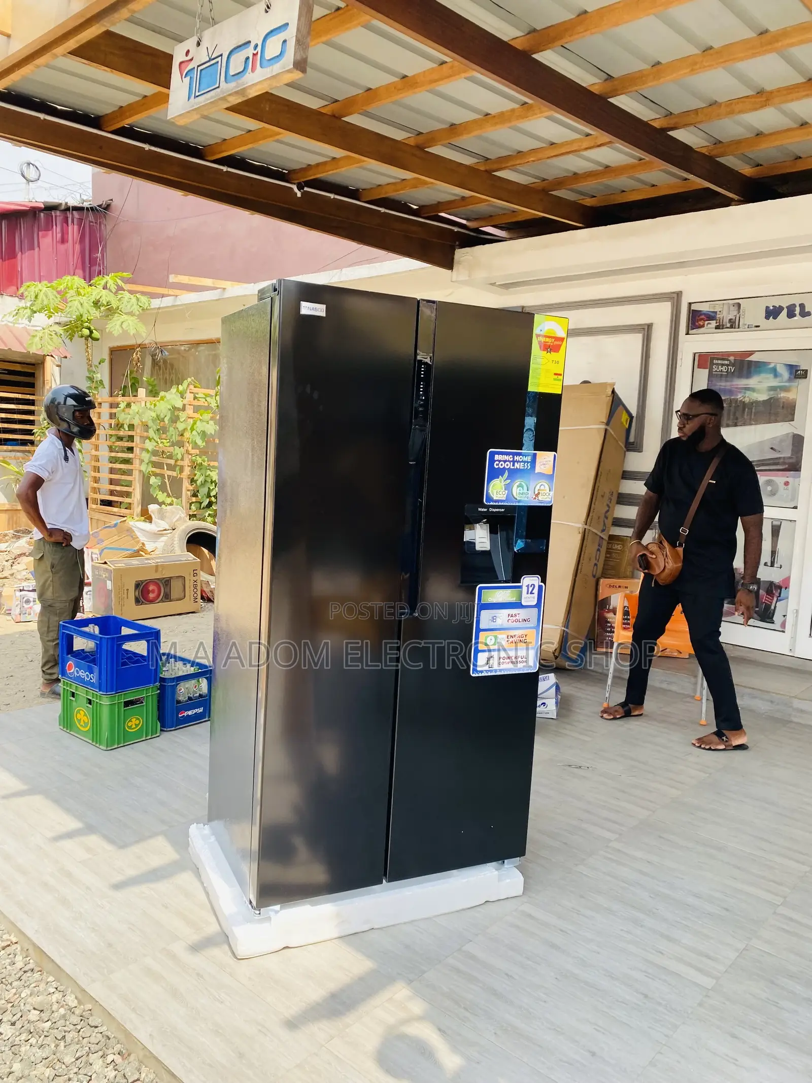 Purchase Nasco Nassb2-64s Side by Side Refrigerator.