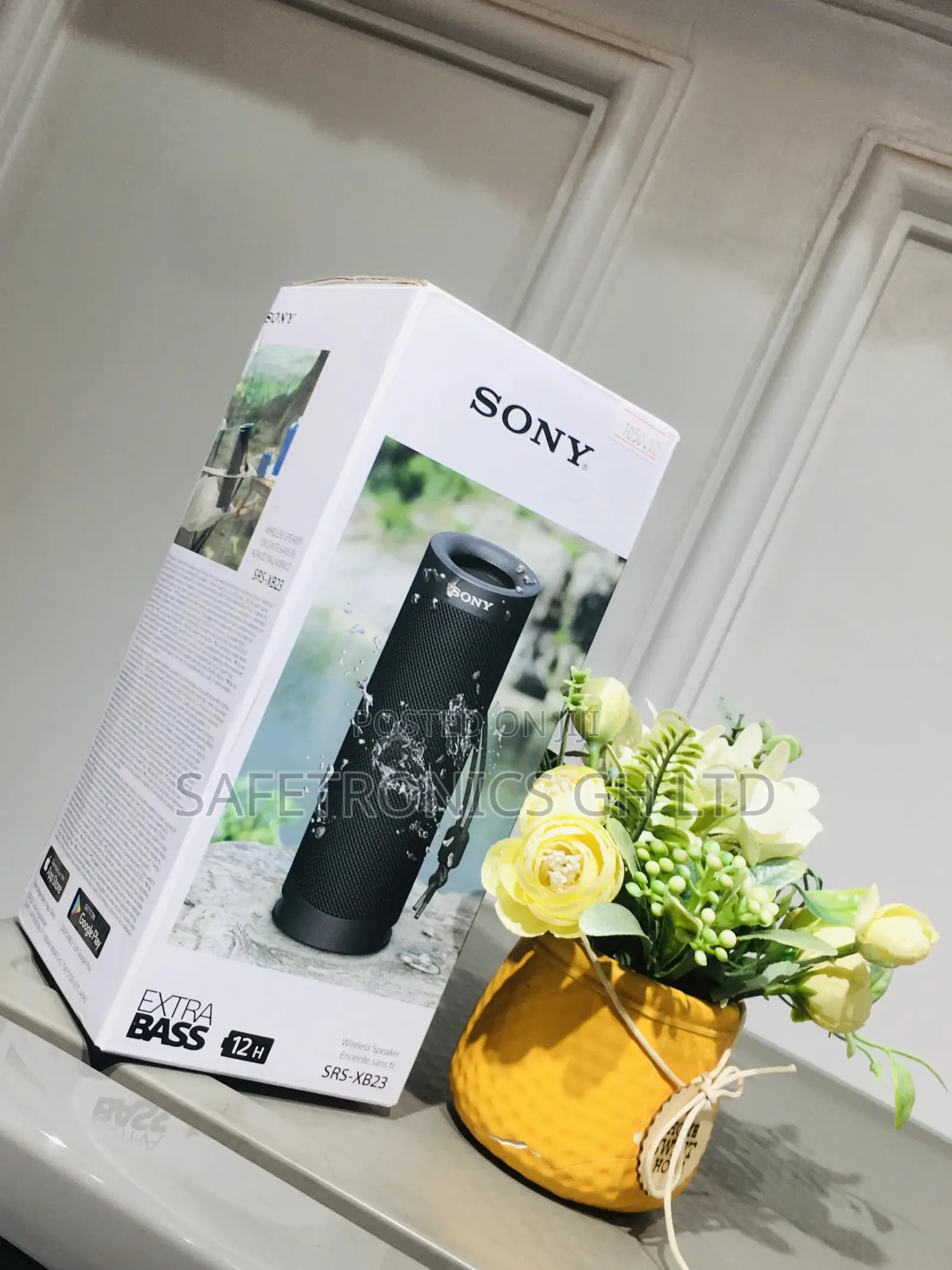 Bluetooth Wireless Electric Black Sony Extra Bass SRS-XB23