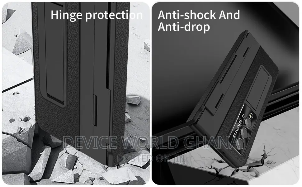 Coq Leather Hybrid Pro Case 4 Samsung Z Fold 7 Fold 6 Fold5 Fold4 3