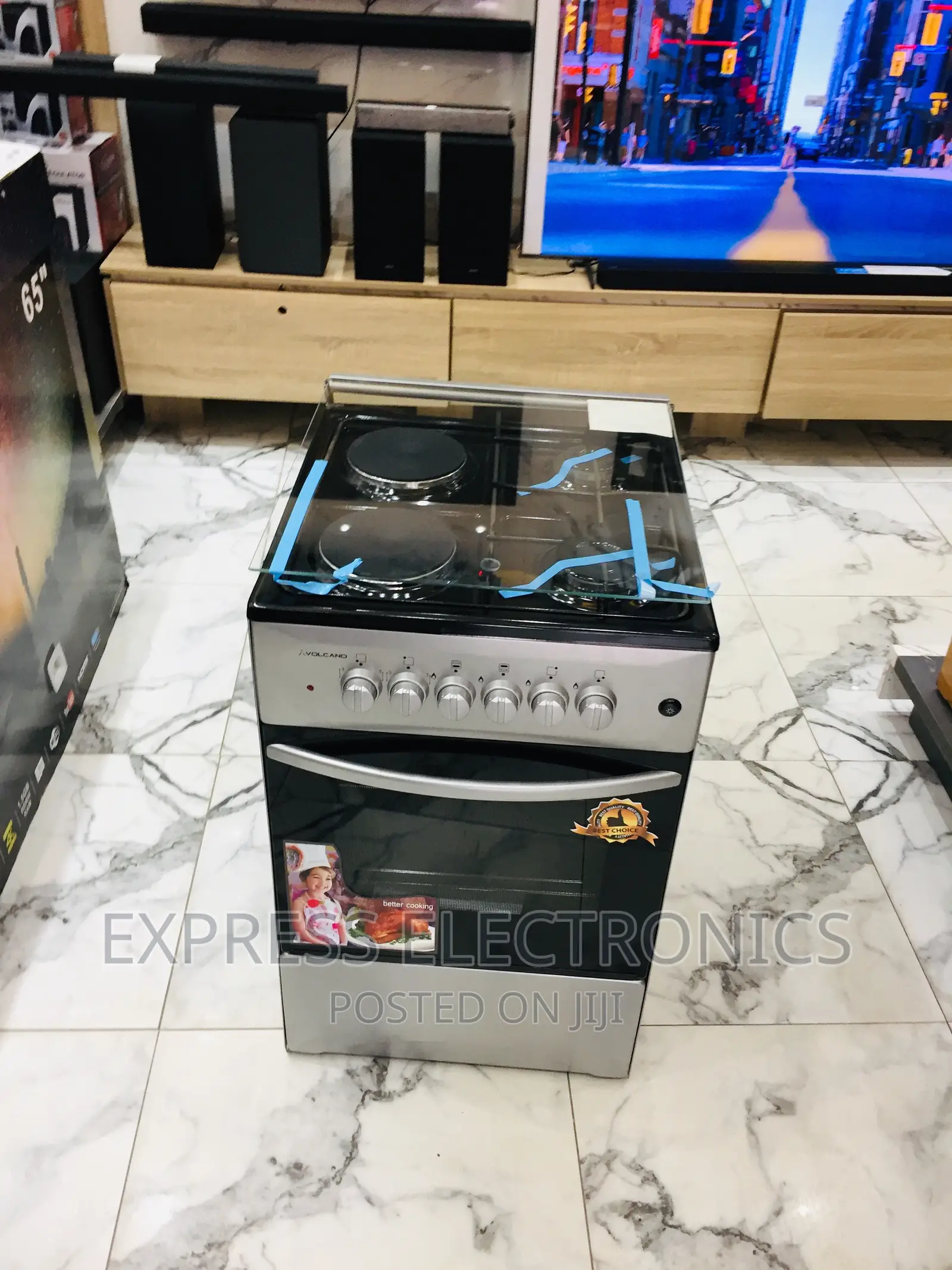 Grab Your Favorite  Gas Cooker Electric Oven Sliver 2-2
