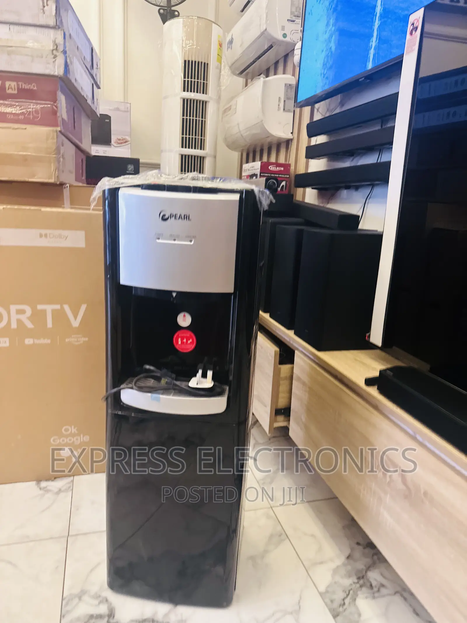 Mesmeric Sleek Black Pearl OWD-2008 Water Dispenser