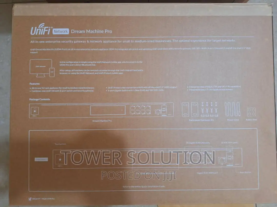 Unifi Dream Machine Pro Ubiquity Network