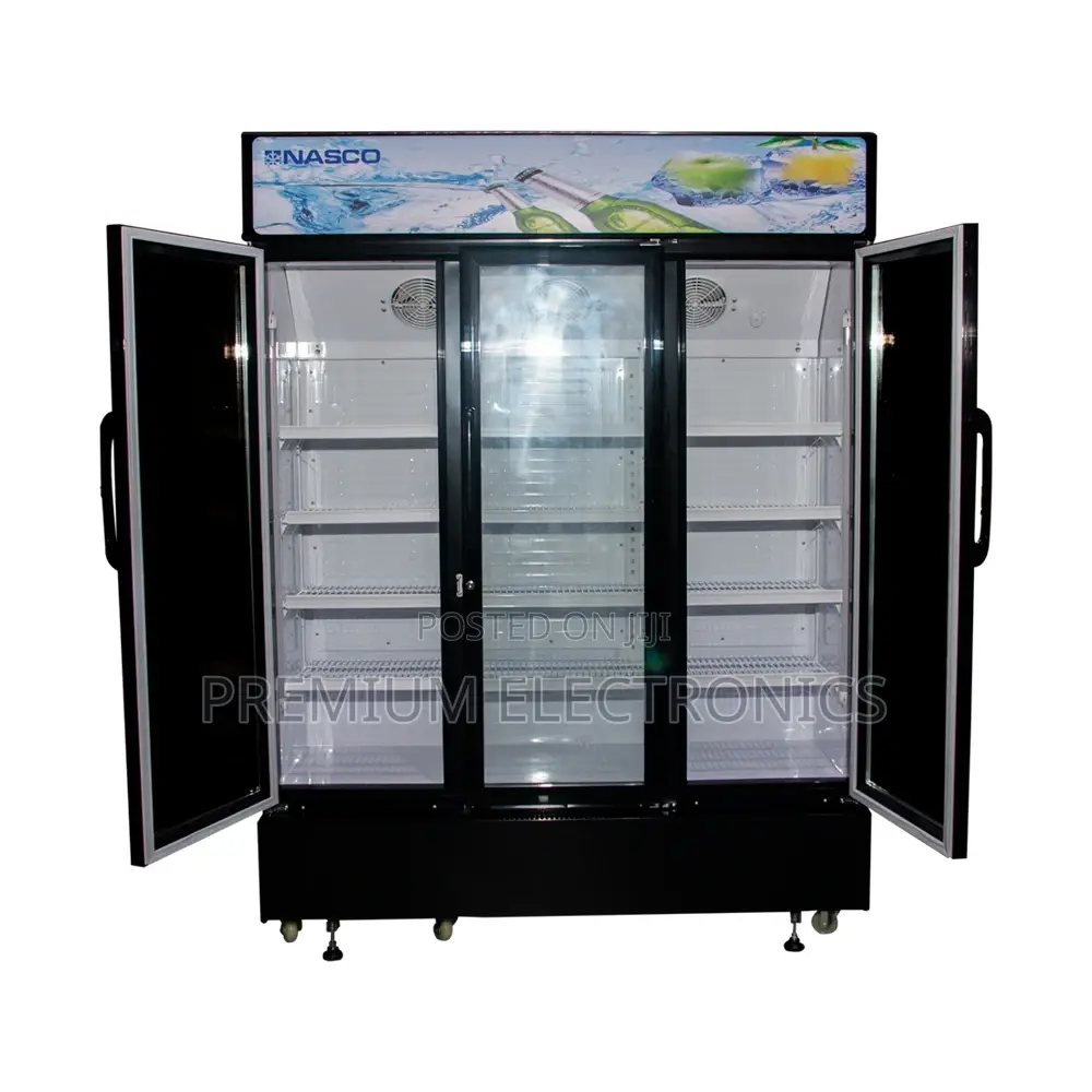 Nasco 990ltr Display Fridge Nas-Ch1300-3dr
