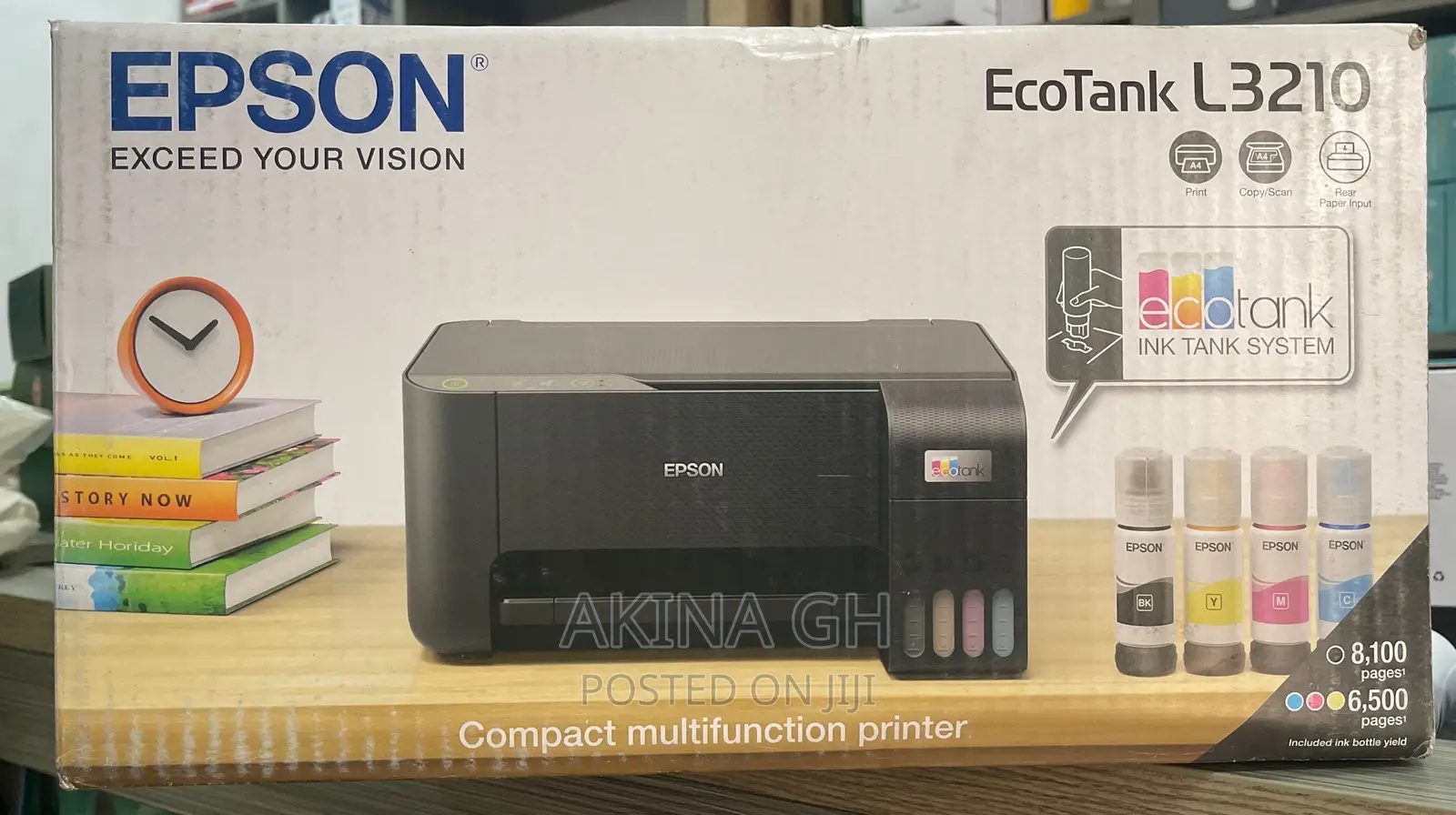 Epson Ecotank L3210 Printer