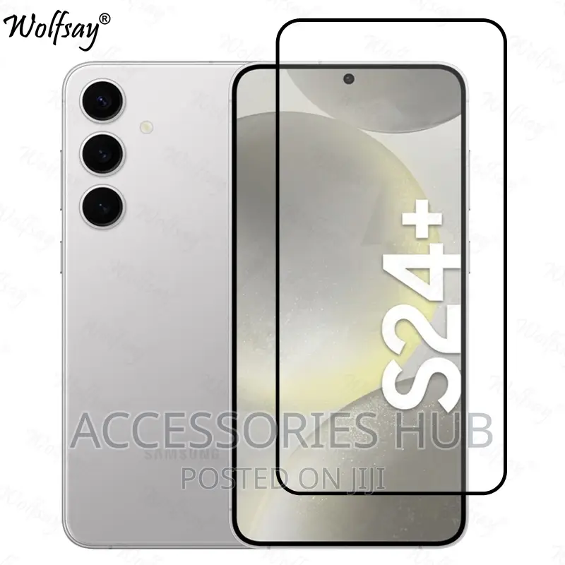 Full Glue Tempered Glass Screen for S24, S24+ and S24 Ultra
